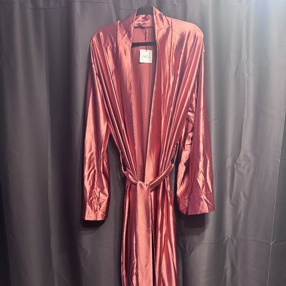 BNWT Laina Rauma Satin Robe